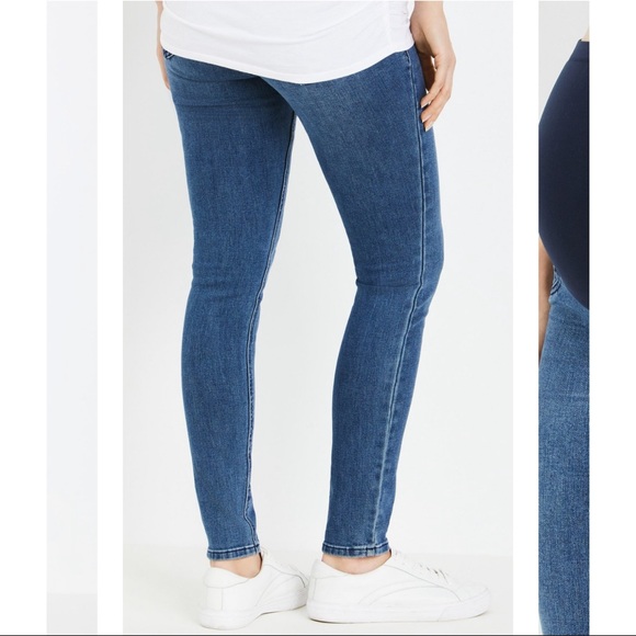 INDIGO BLUE SECRET FIT BELLY SKINNY MATERNITY JEAN - Picture 5 of 13
